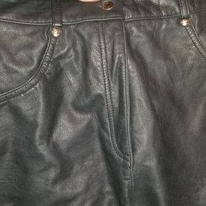 Womans Harley Davidson Leather Shorts